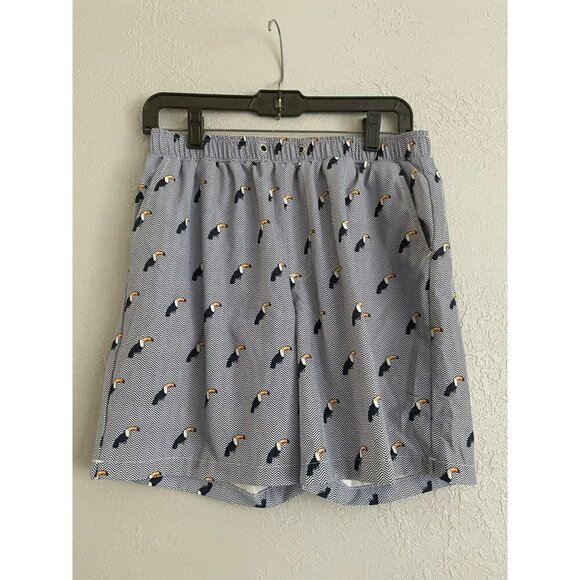 mosmann australia men’s swimming short  trunks color blue size medium tucán - Picture 1 of 7